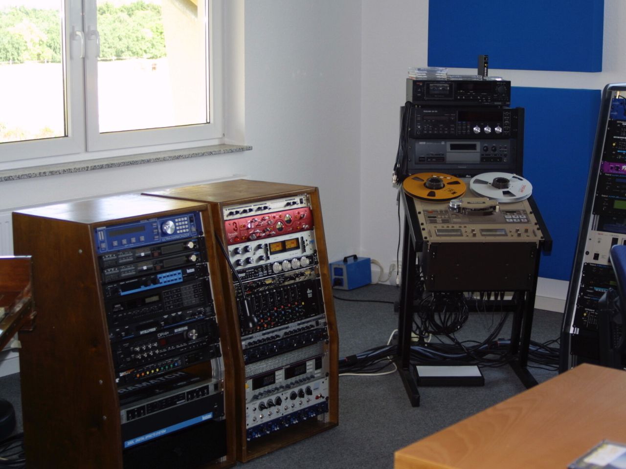 technische Einrichtung im Homerecording-Studio